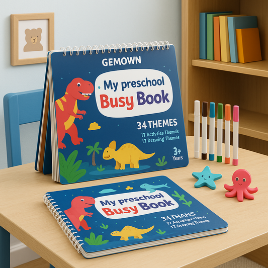 Preschool Learning Book – 34 Activities